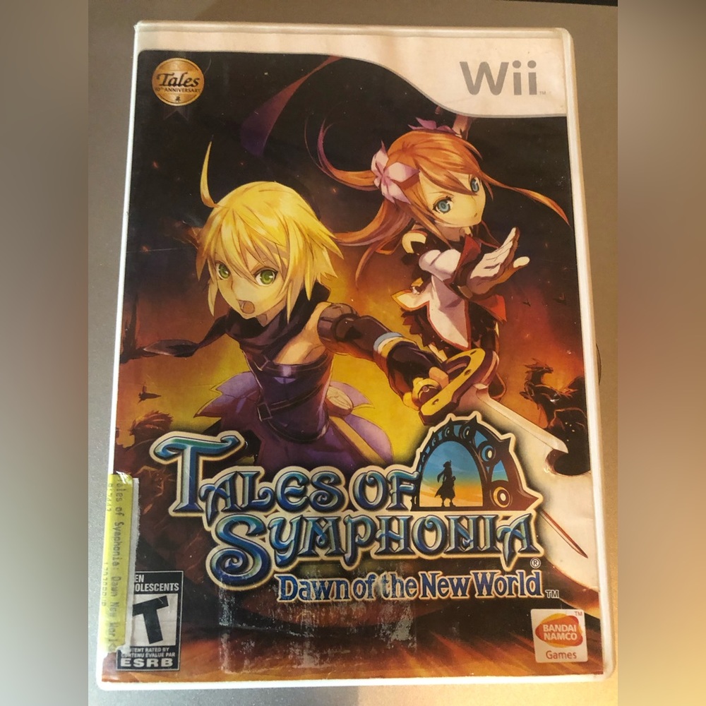 Tales of Symphonia: Dawn of the New World - Nintendo  Wii No Manual Tested/works